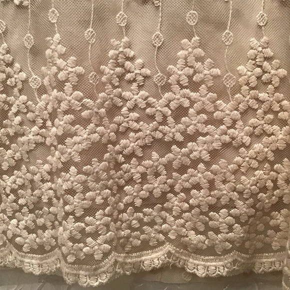 Cato Cream Lace Sleeveless Dress, Size S - Picture 4 of 8